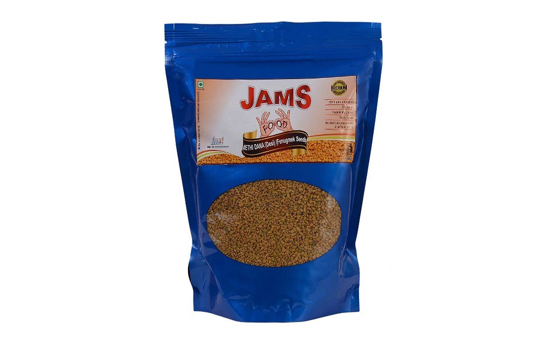 Jams Methi Dana (Desi) (Fenugreek Seeds)   Pack  900 grams